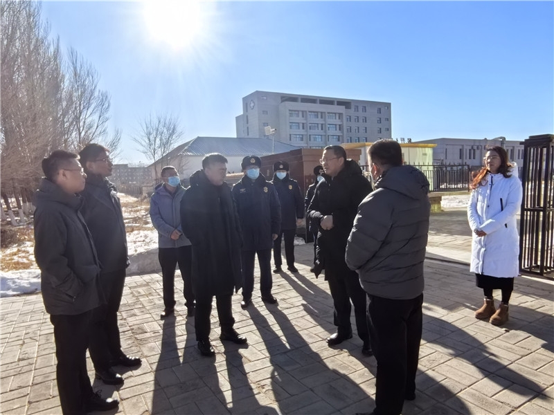 锡林郭勒盟委委员、副盟长张怡到苏尼特右旗雍康养护院调研消防安全管理工作
