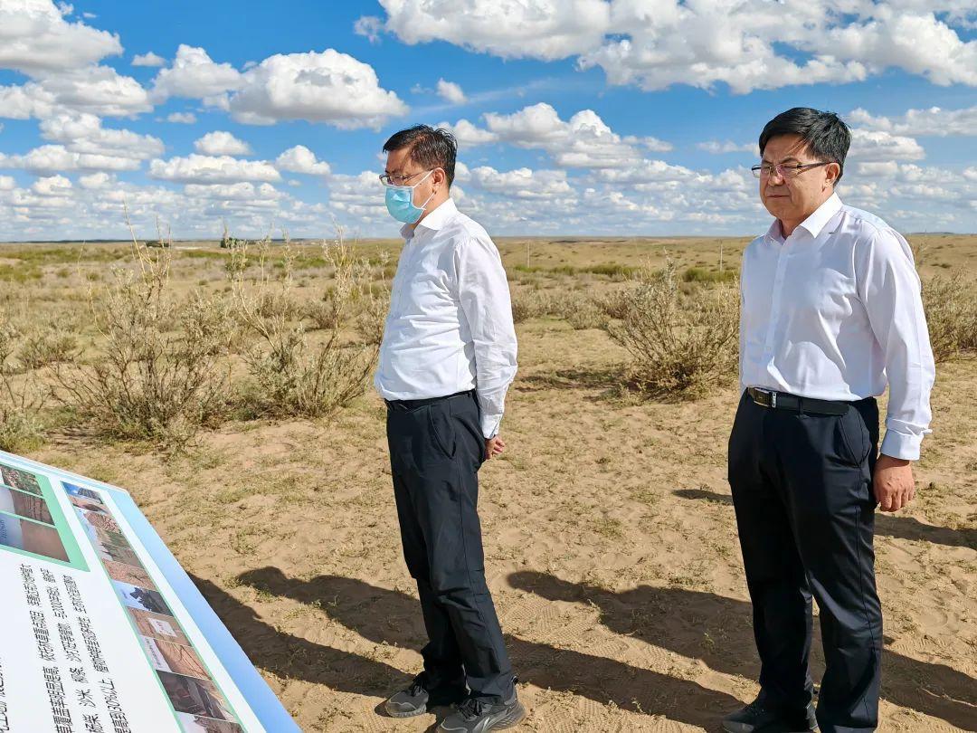 张佰成到太仆寺旗、正镶白旗、镶黄旗调研