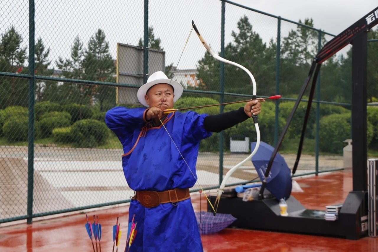 太仆寺旗全民健身运动会传统弓射箭比赛完赛